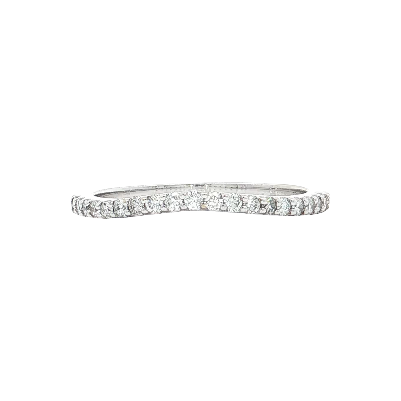 White Gold Diamond Wedding Band