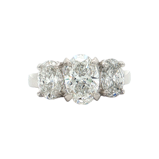 White Gold Lab-Diamond Ring