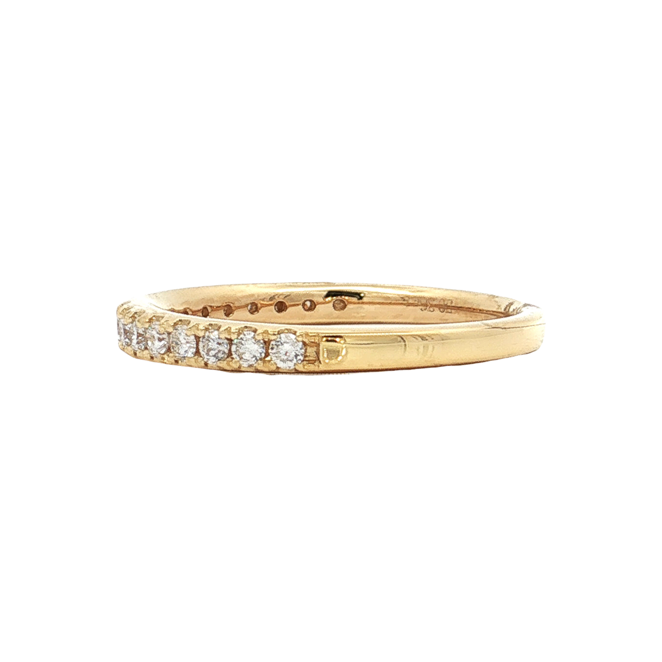 Yellow Gold Diamond Wedding Band