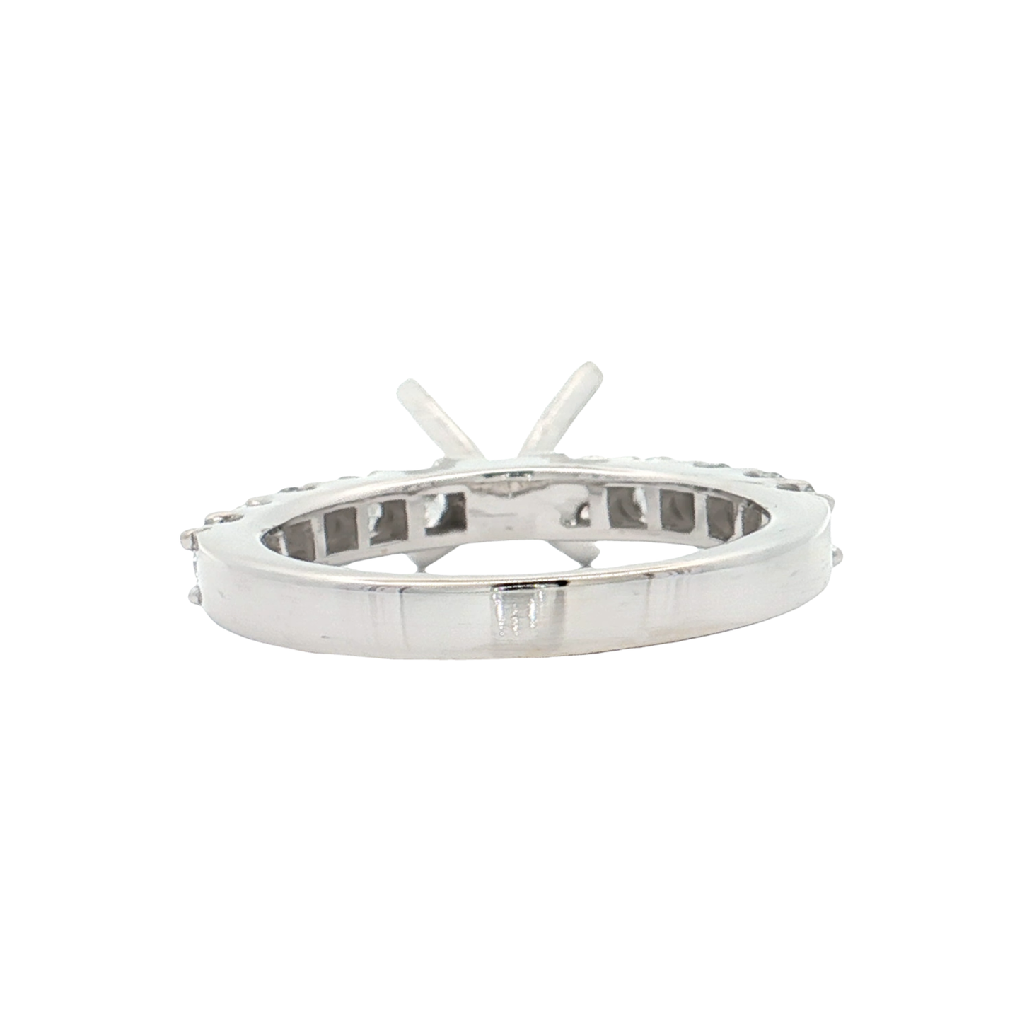 White Gold Diamond Bridal Setting