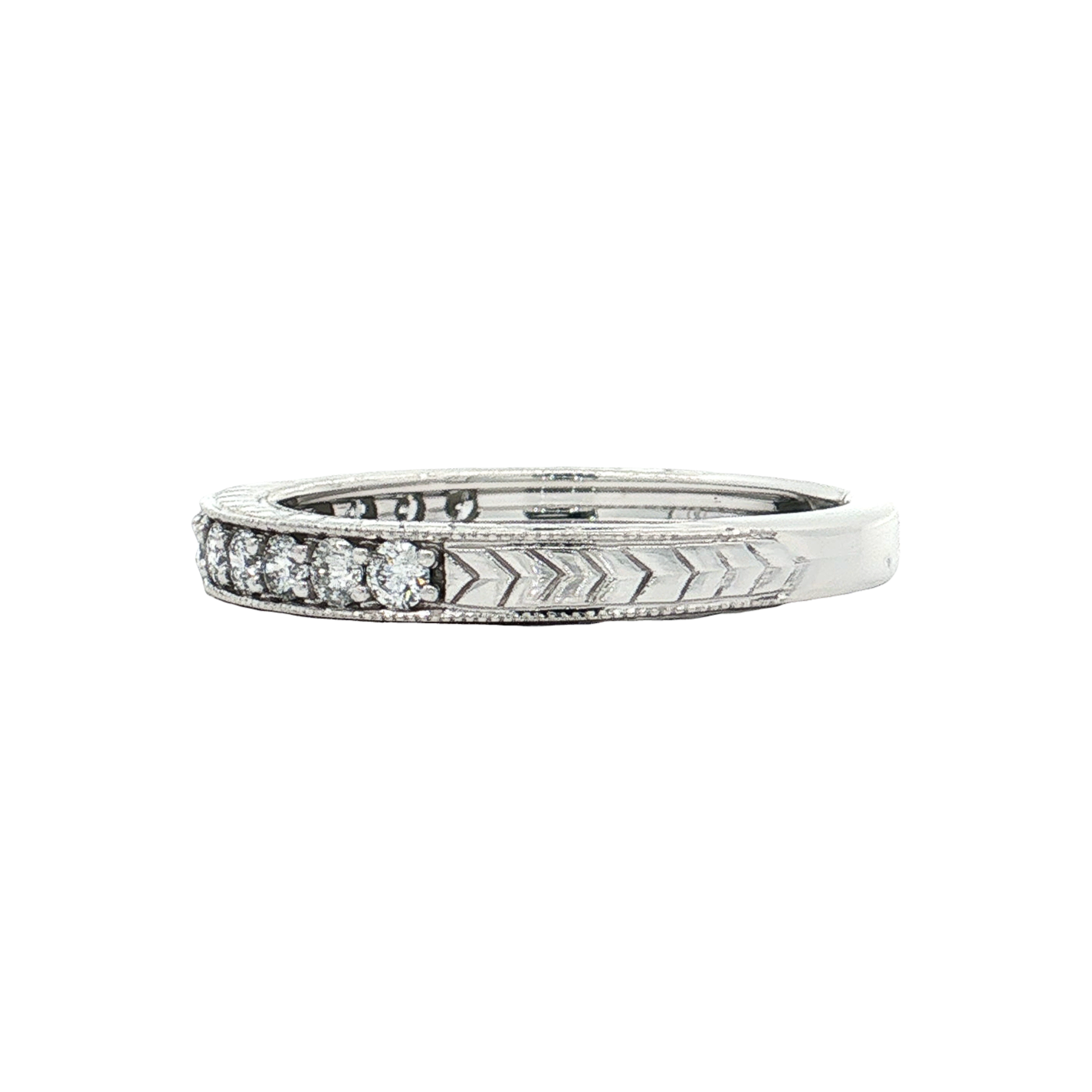 White Gold Diamond Wedding Band