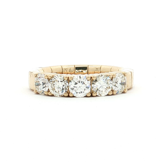 Yellow Gold Diamond Wedding Band