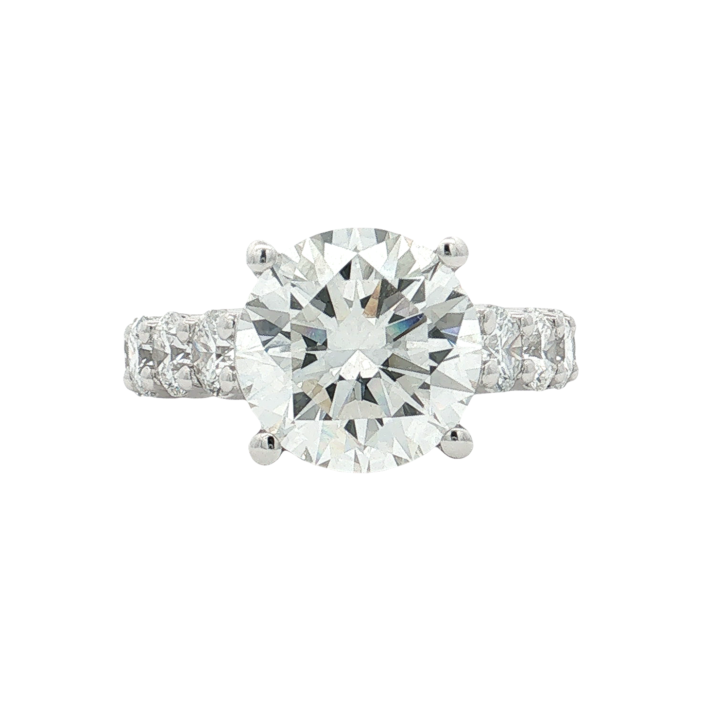 White Gold Lab-Diamond Ring
