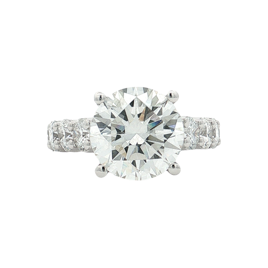 White Gold Lab-Diamond Ring