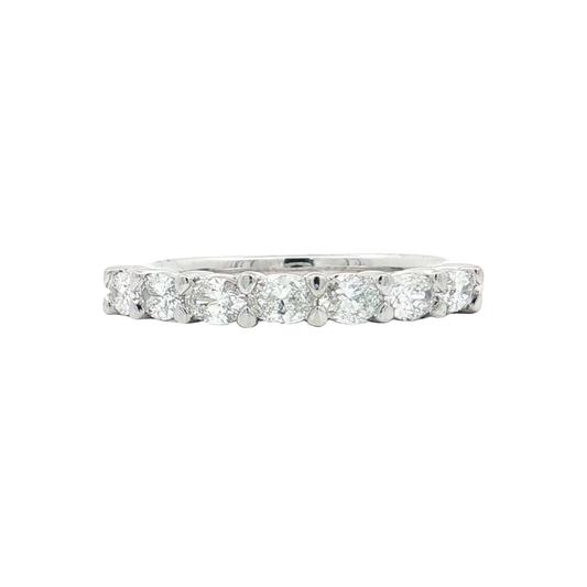 White Gold Diamond Wedding Band