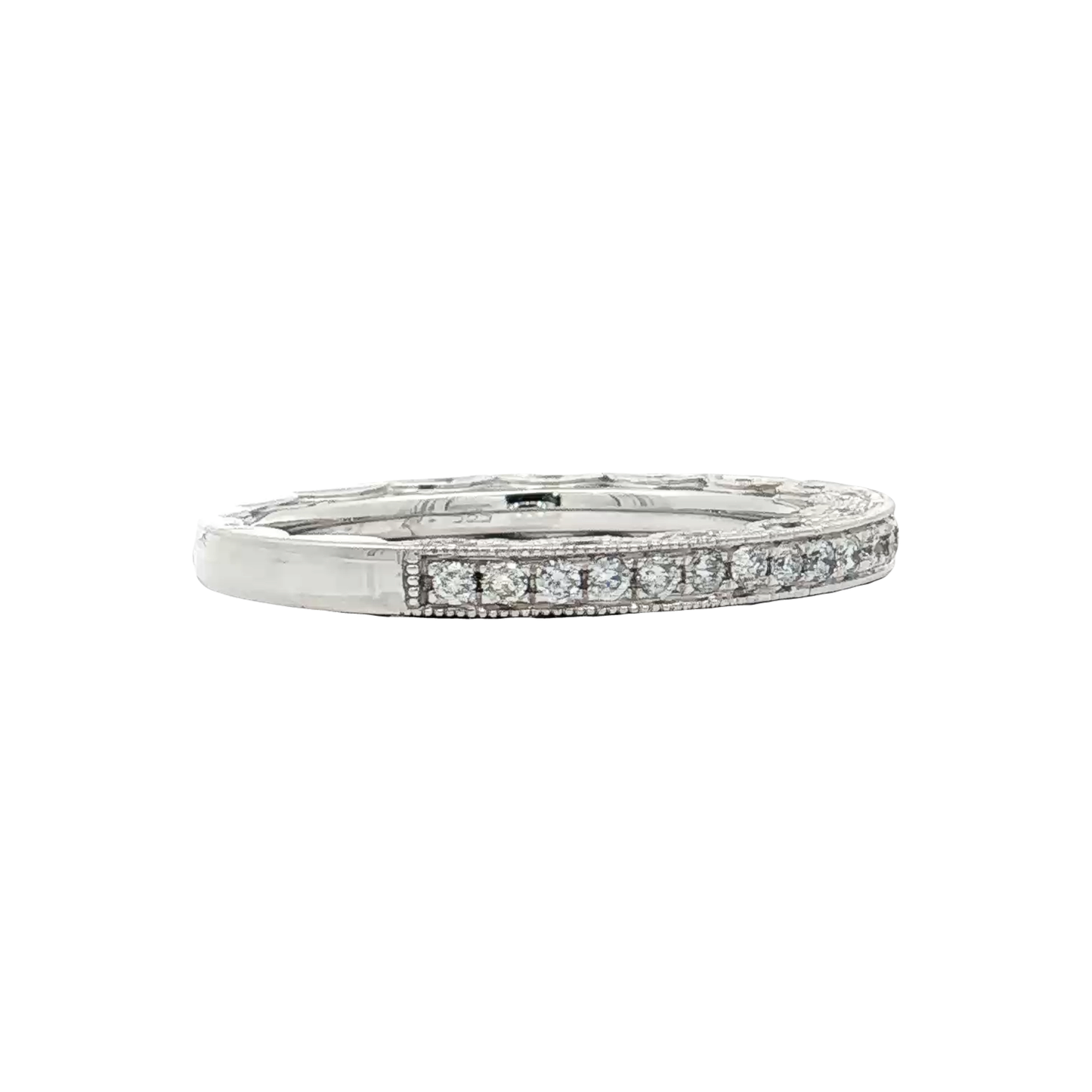 White Gold Diamond Wedding Band