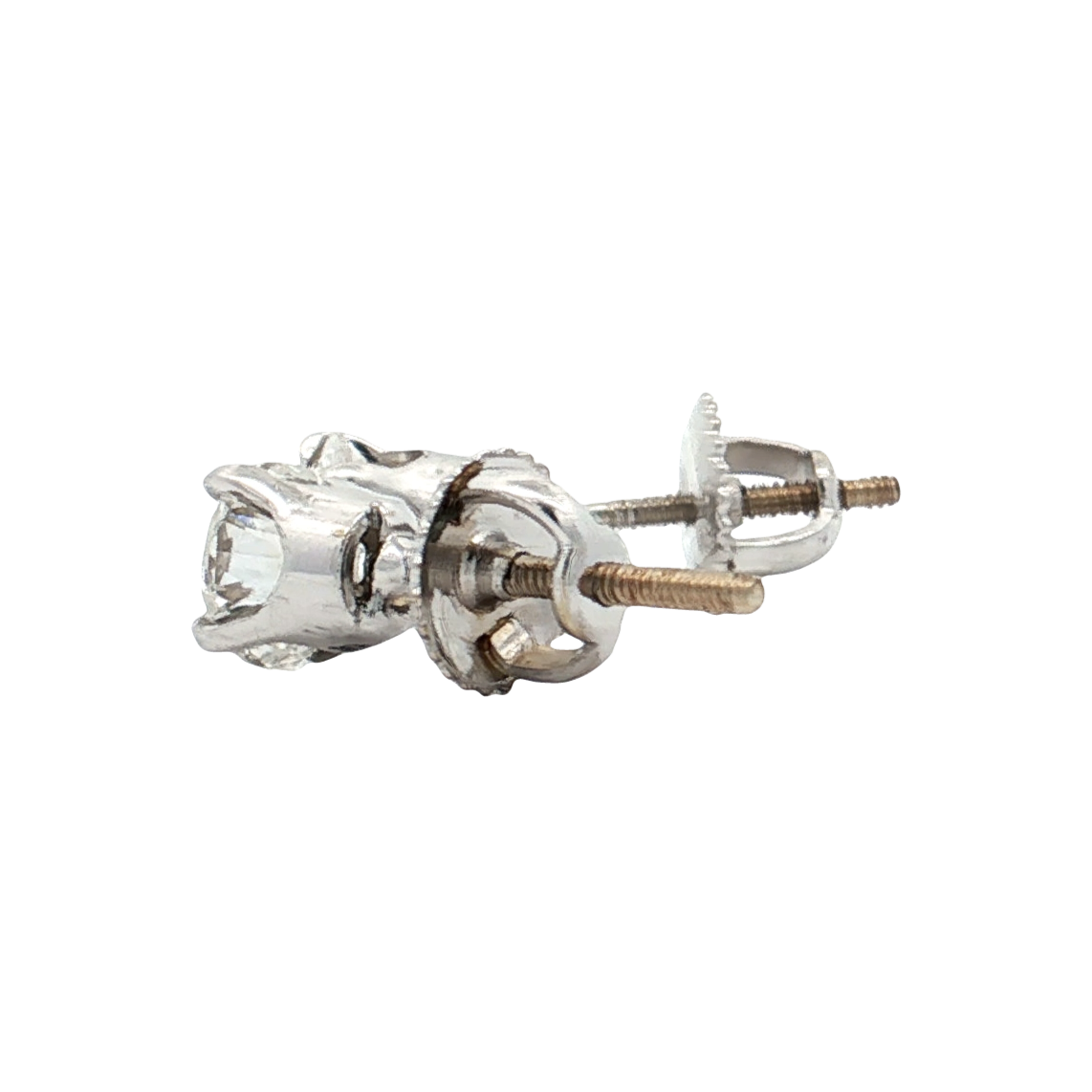 White Gold Diamond Studs