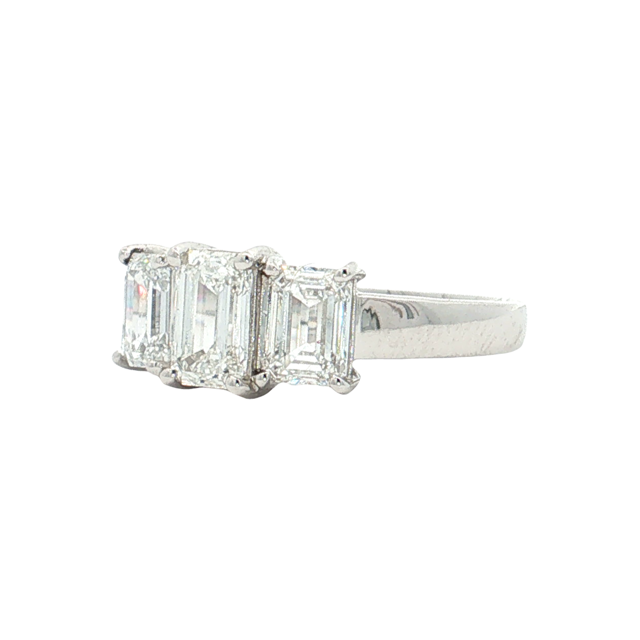 White Gold Lab-Diamond Ring