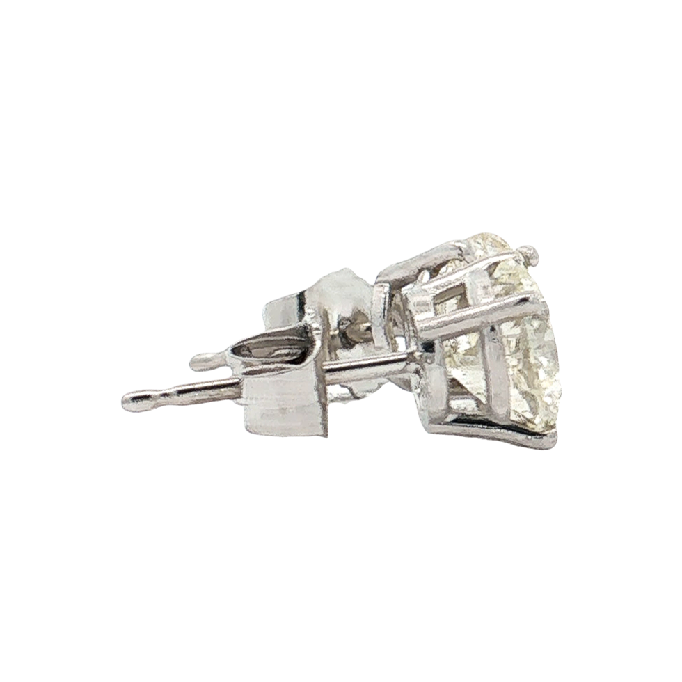 White Gold Diamond Studs