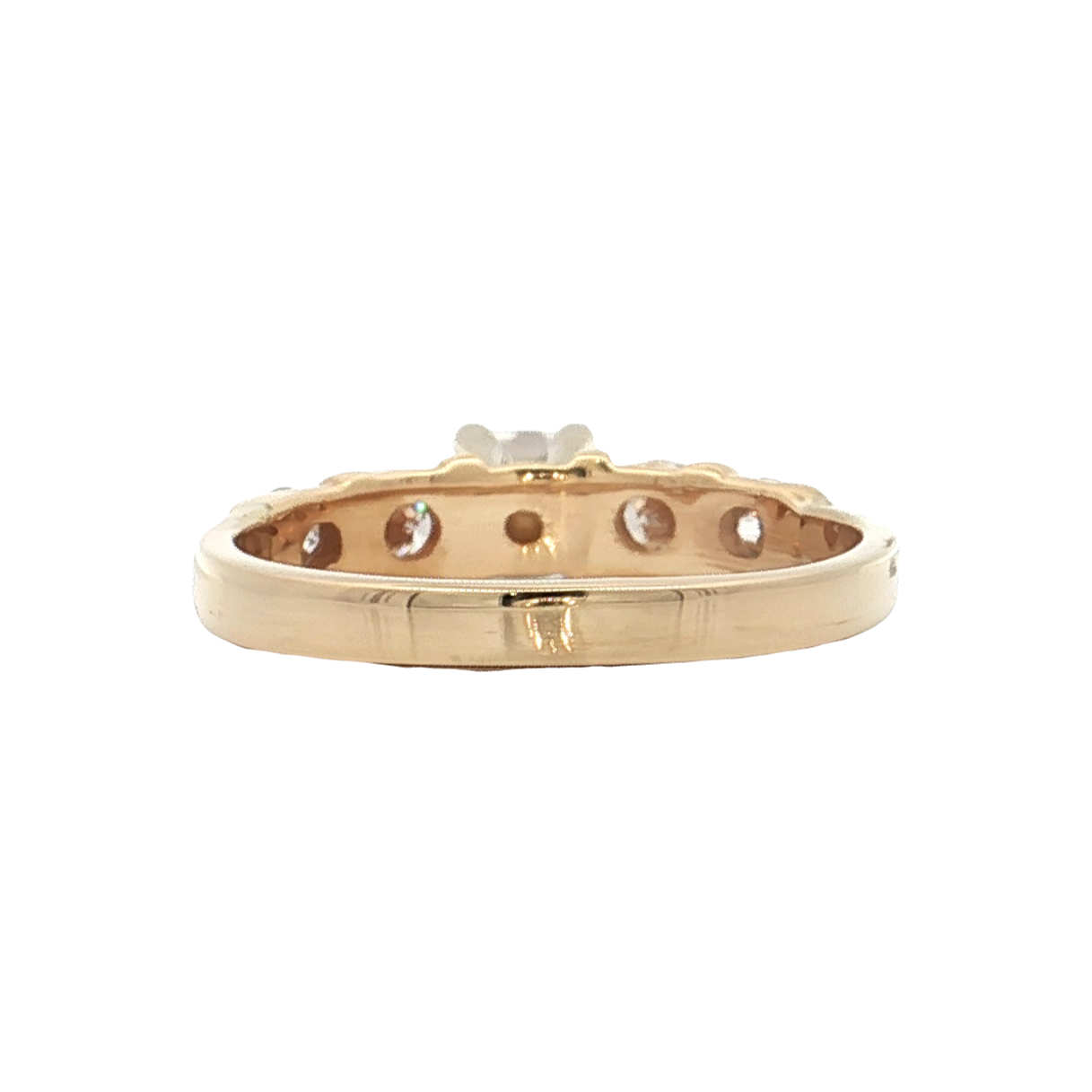 Yellow Gold Diamond Bridal Ring