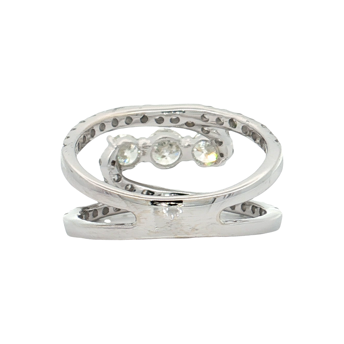 White Gold Diamond Fashion Ring