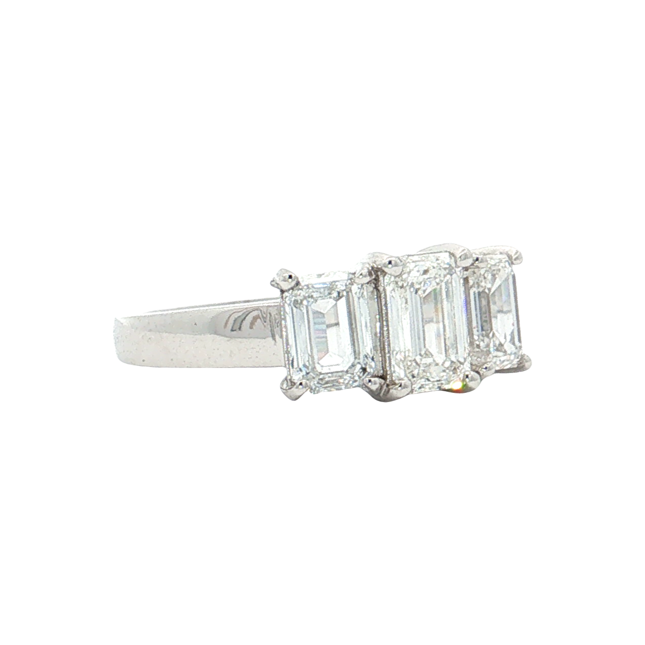 White Gold Lab-Diamond Ring
