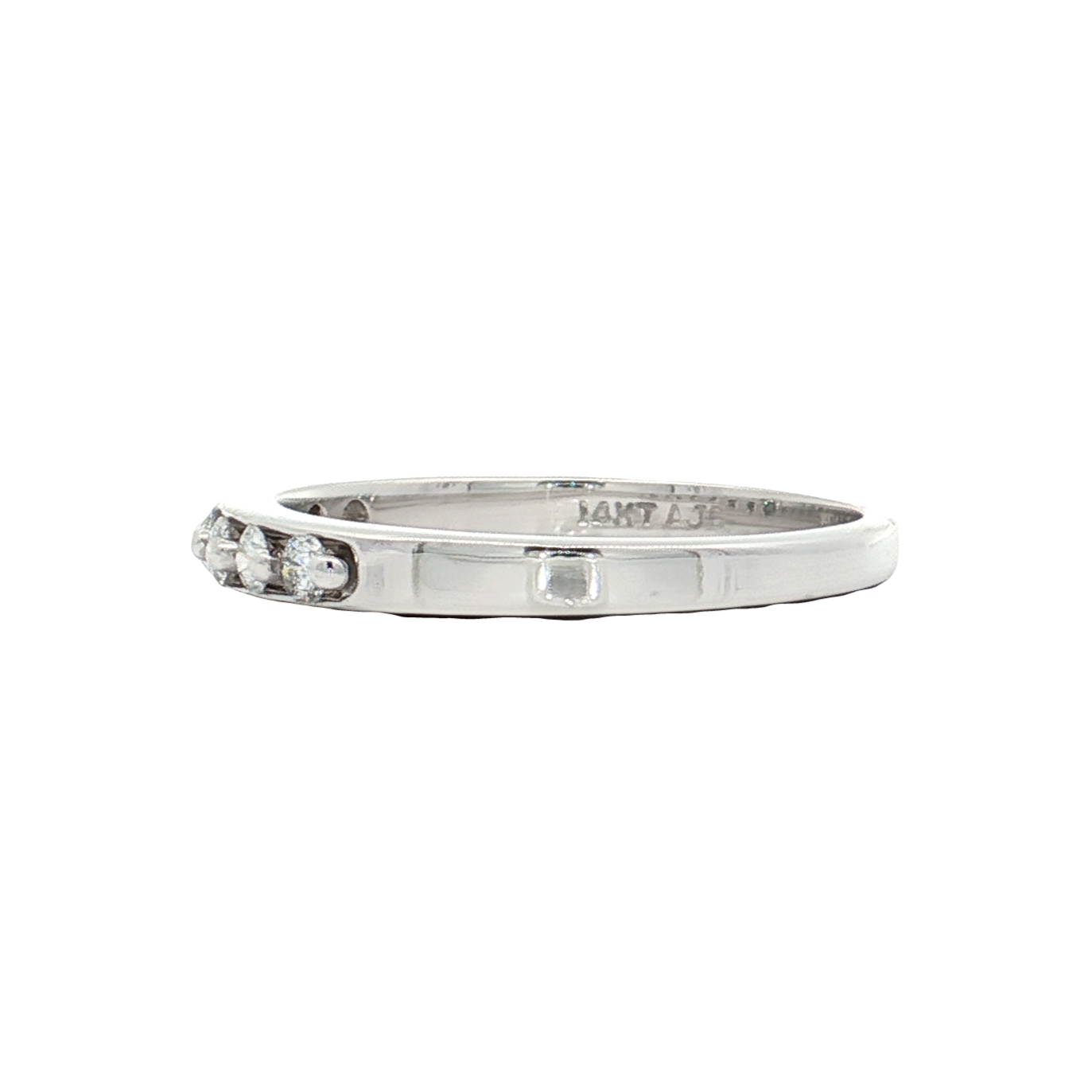 White Gold Diamond Wedding Ring