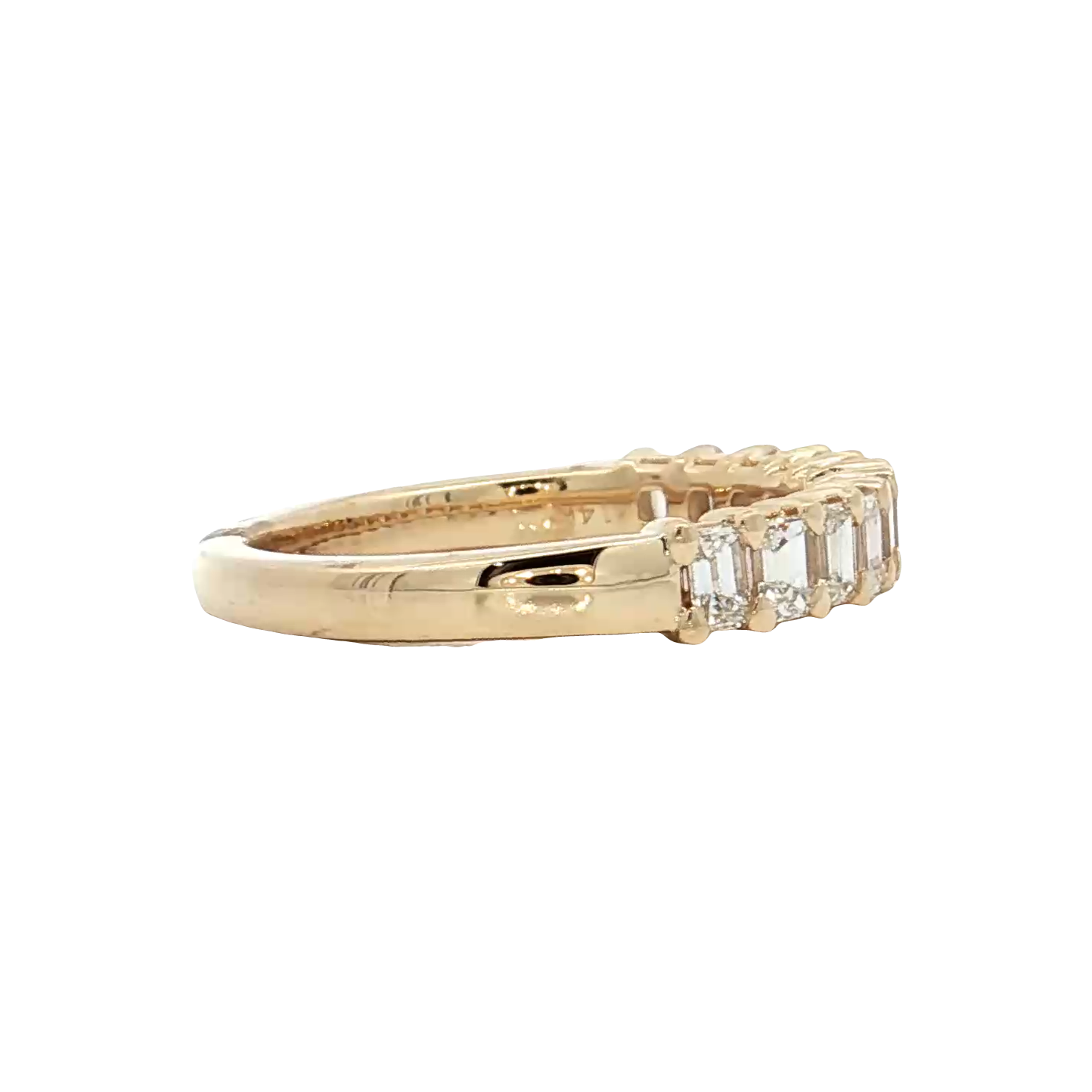 Yellow Gold Diamond Wedding Band