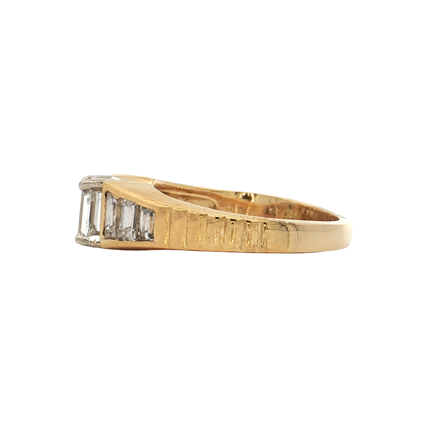Yellow Gold Diamond Bridal Ring