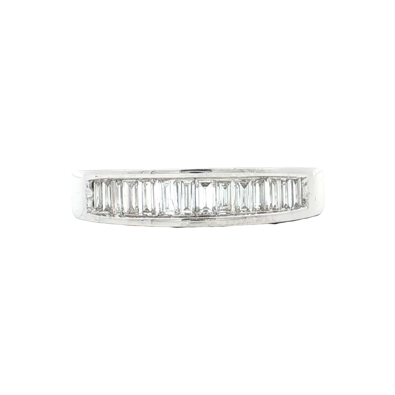 White Gold Diamond Wedding Band