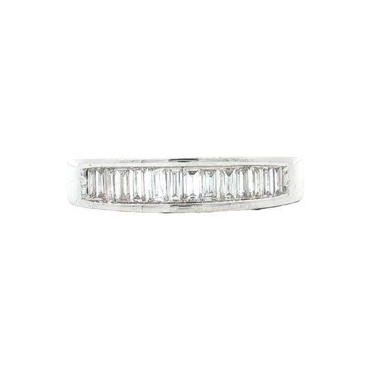 White Gold Diamond Wedding Band