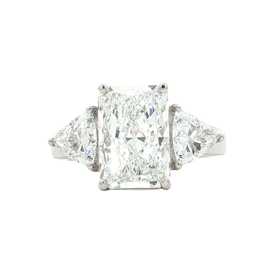 White Gold Lab-Diamond Ring