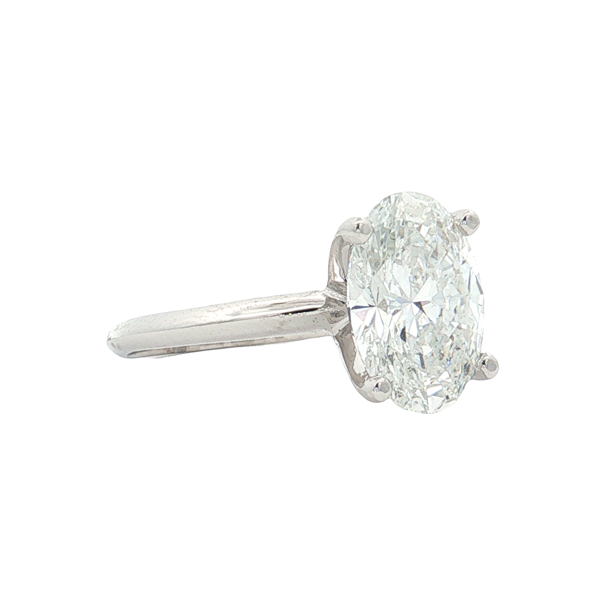White Gold Lab-Diamond Ring