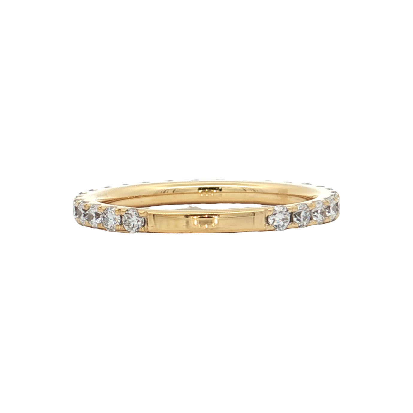 Yellow Gold Diamond Wedding Band