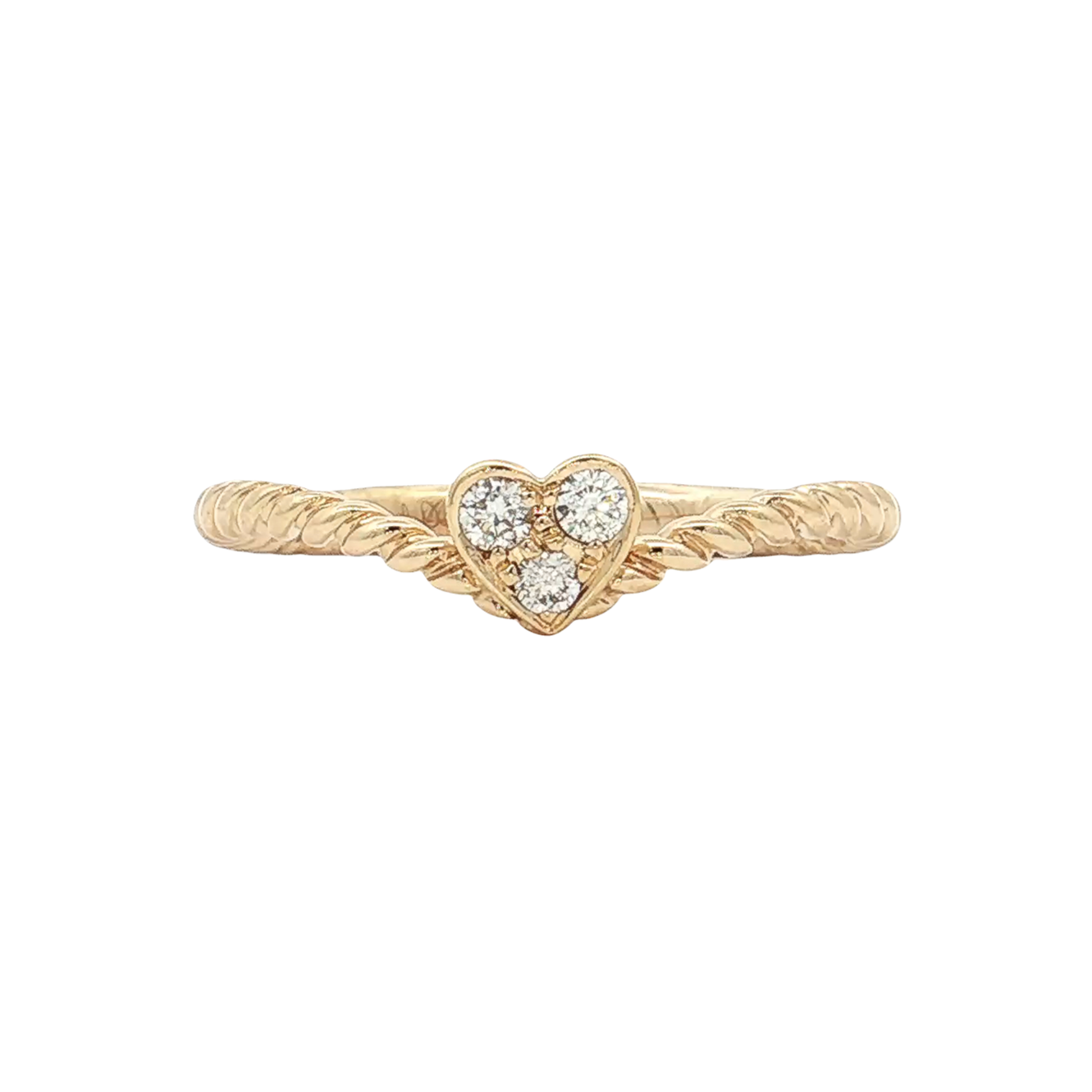 Yellow Gold Diamond Fashion Ring