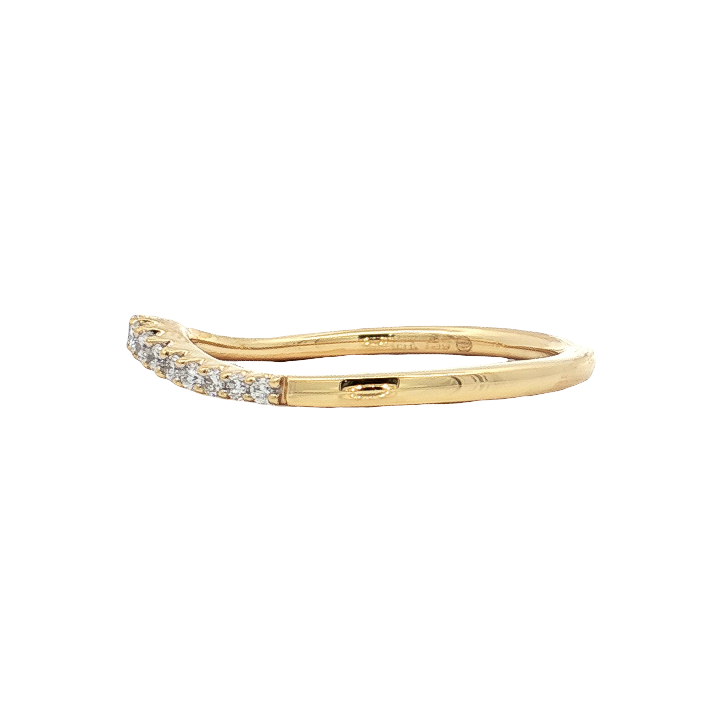 Yellow Gold Diamond Wedding Band