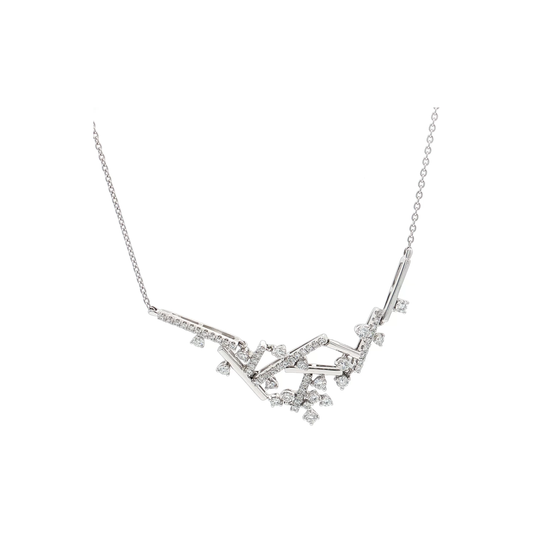 White Gold Diamond Pendant