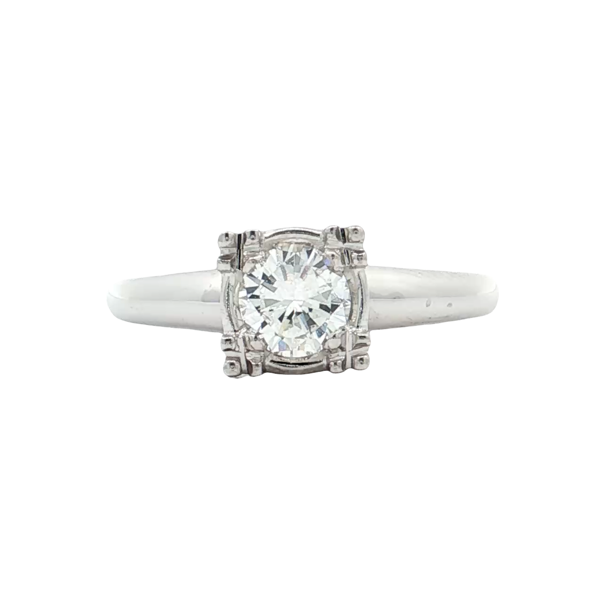 White Gold Diamond Bridal Ring