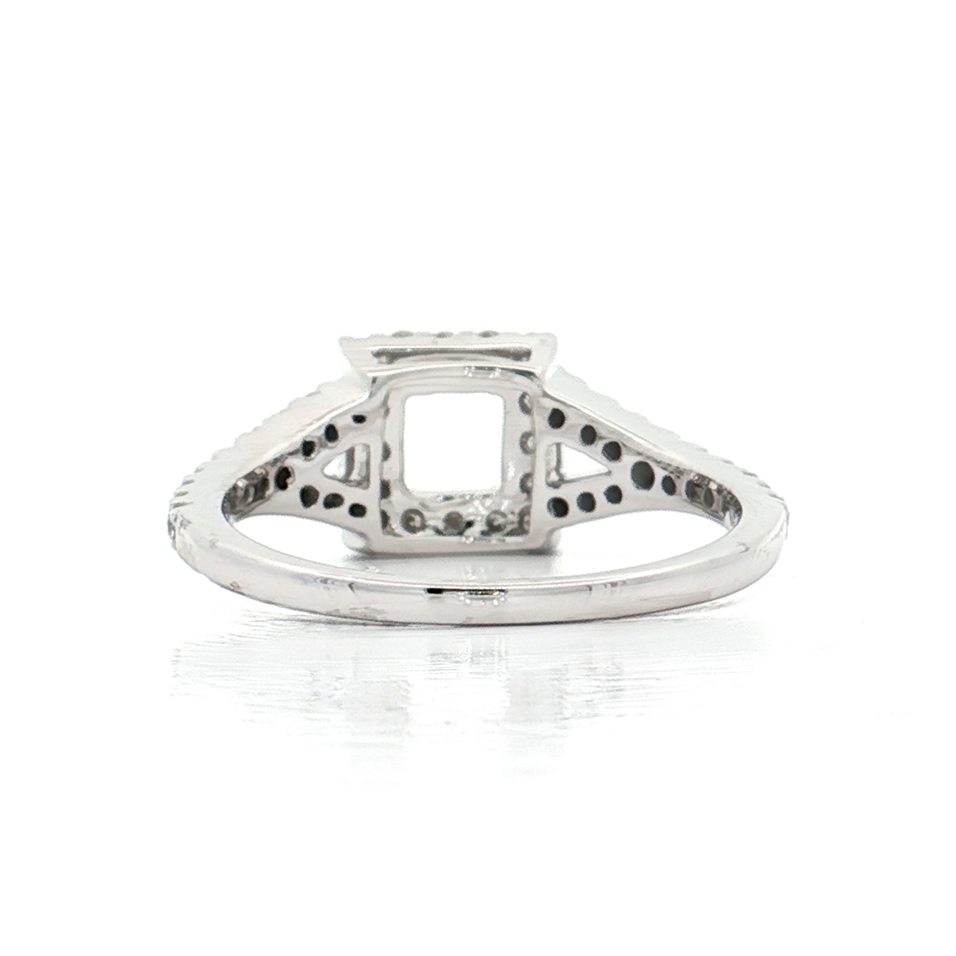 White Gold Diamond Bridal Setting