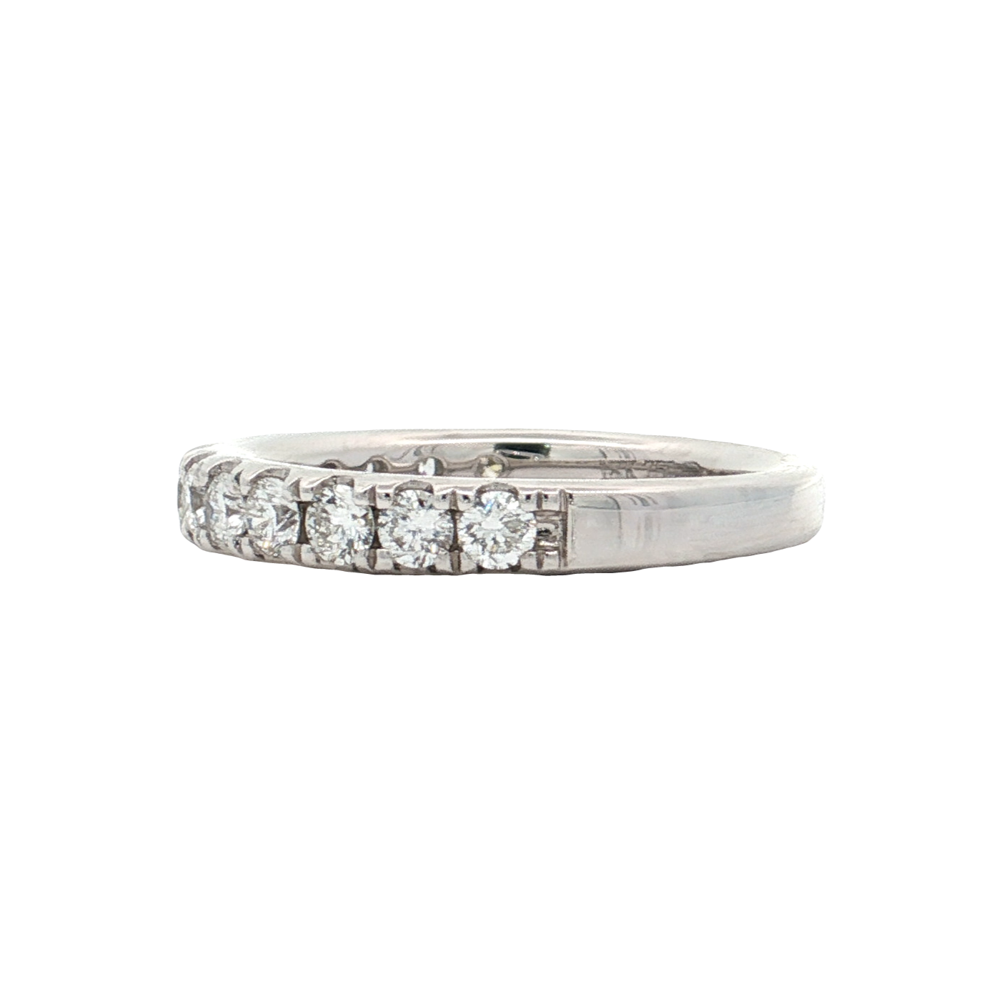 White Gold Diamond Wedding Band