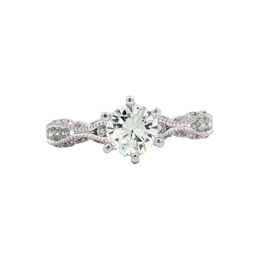 White Gold Diamond Bridal Ring