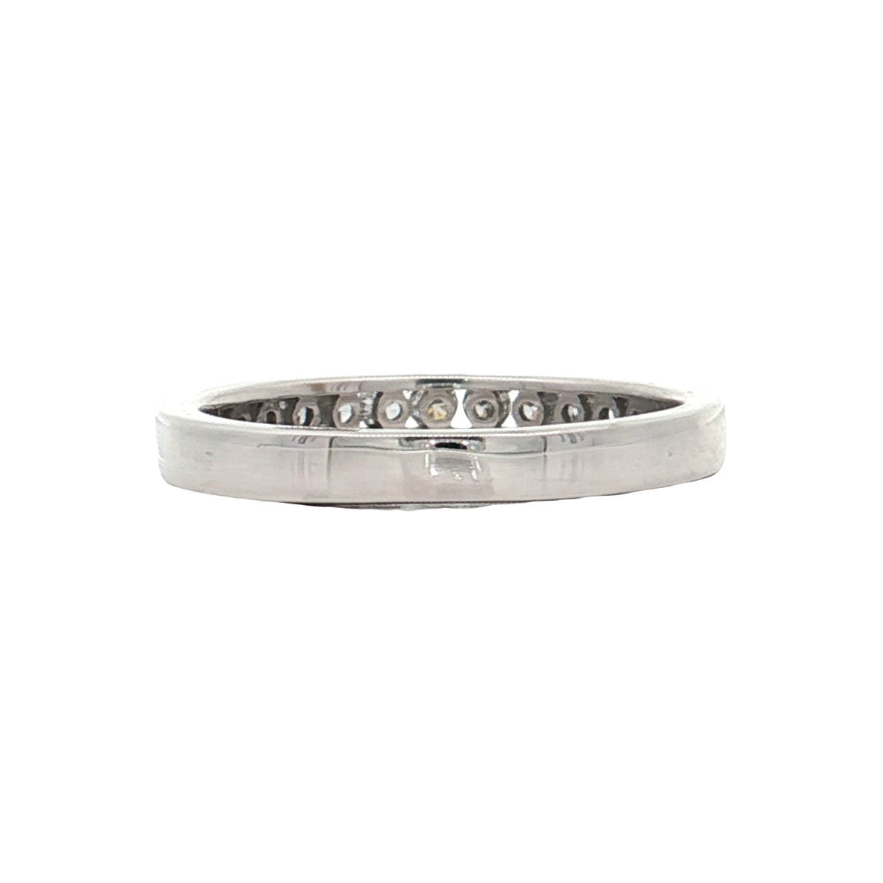 White Gold Diamond Wedding Band