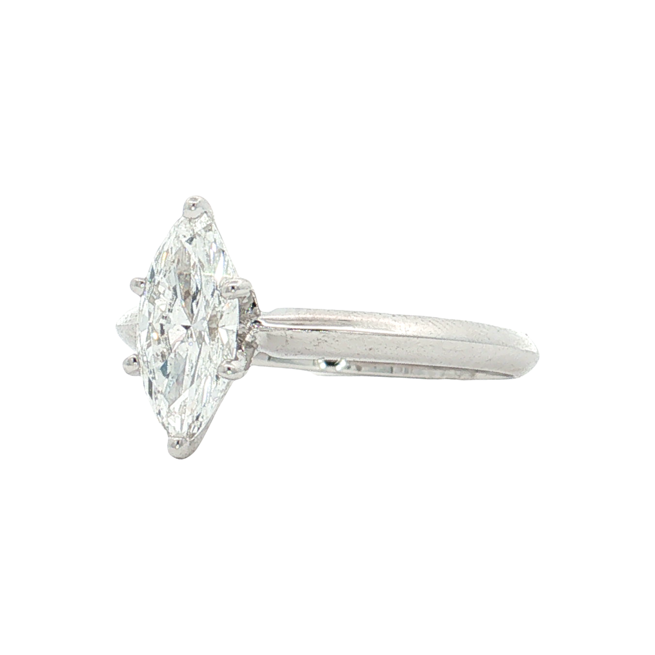 White Gold Lab-Diamond Ring