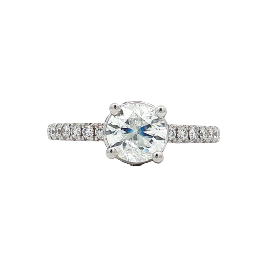 White Gold Diamond Bridal Ring