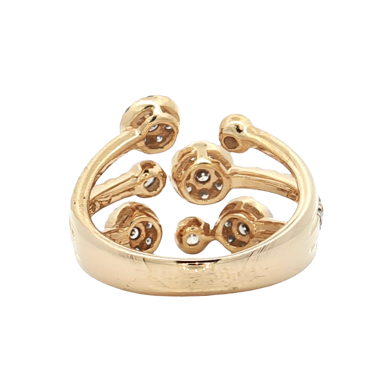 Yellow Gold Diamond Fashion Ring