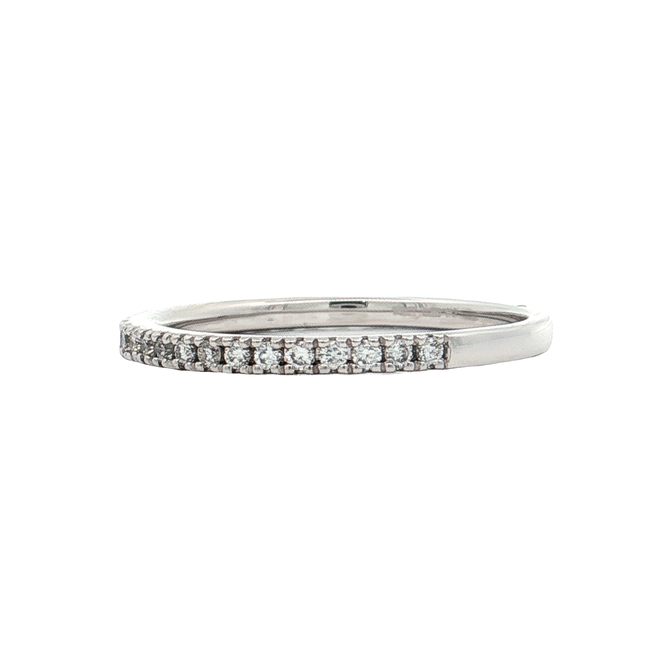 White Gold Diamond Wedding Band