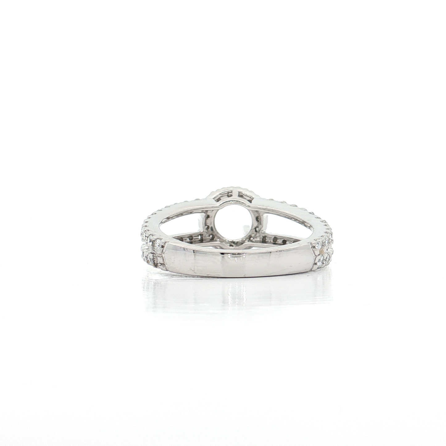 White Gold Diamond Bridal Setting