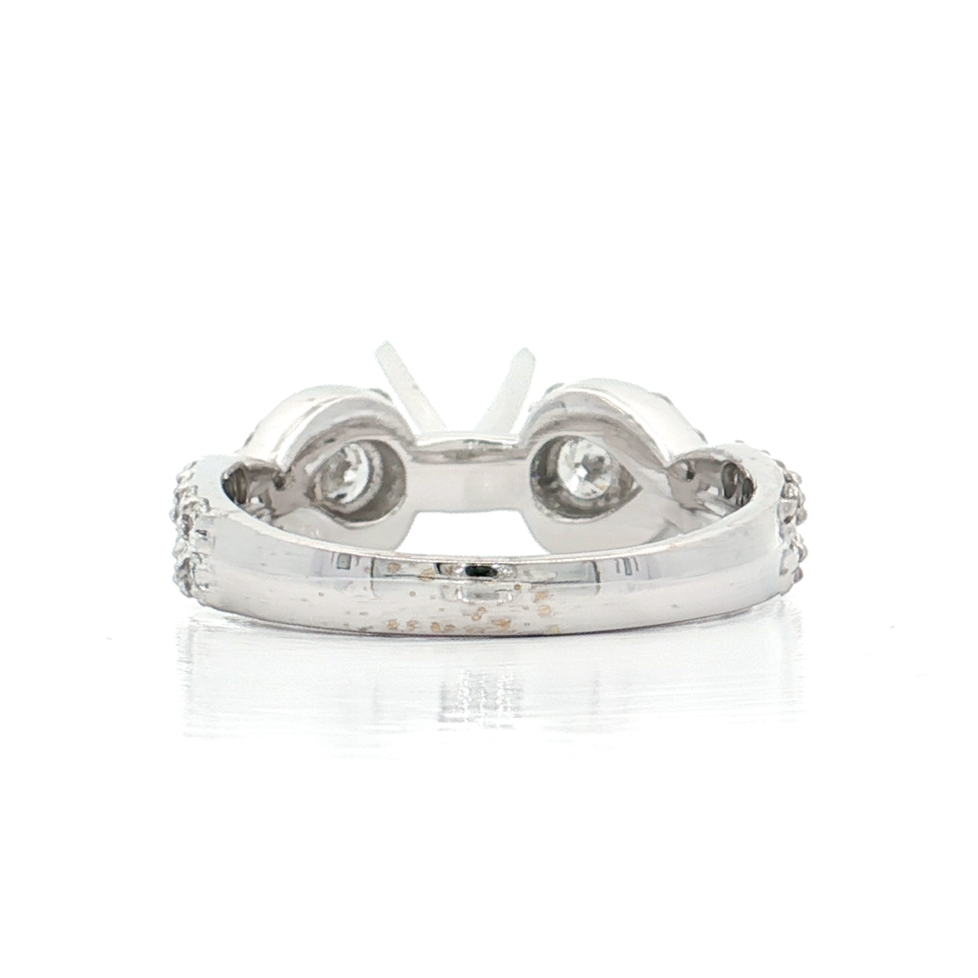 White Gold Diamond Bridal Setting