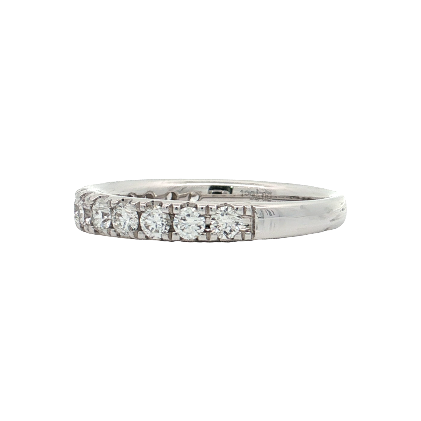 White Gold Diamond Wedding Band