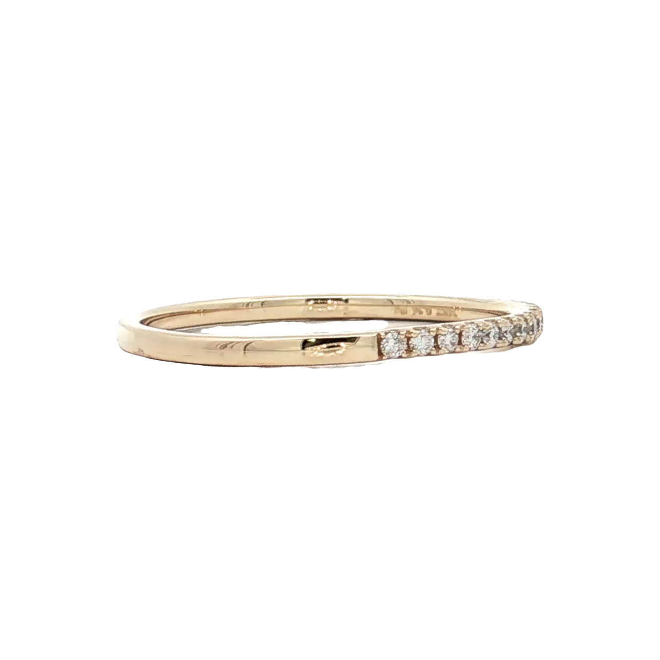 Yellow Gold Diamond Wedding Band