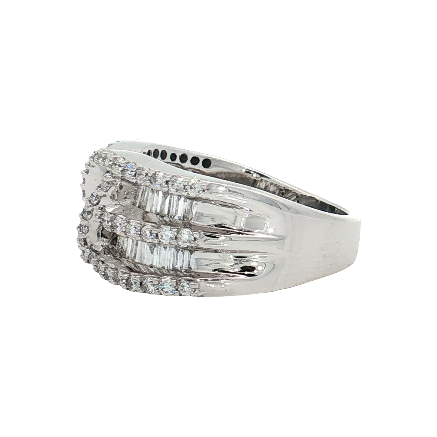 White Gold Diamond Fashion Ring