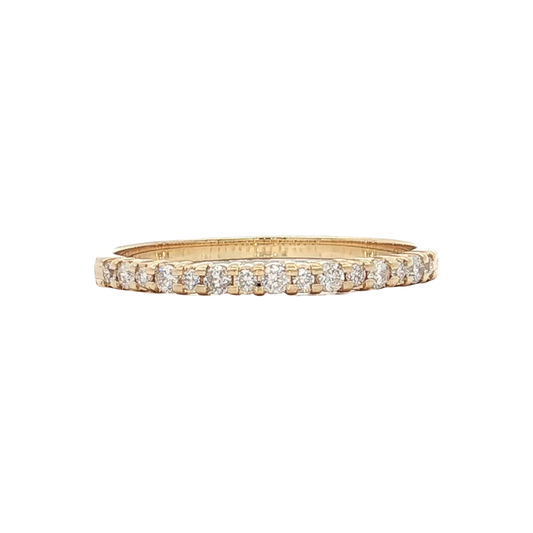 Yellow Gold Diamond Wedding Band