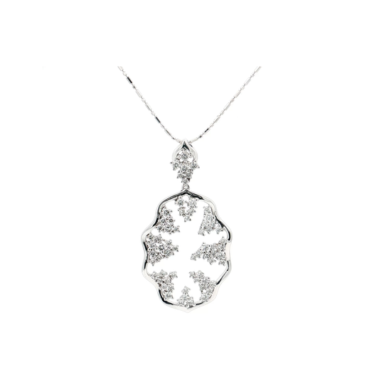 White Gold Diamond Pendant