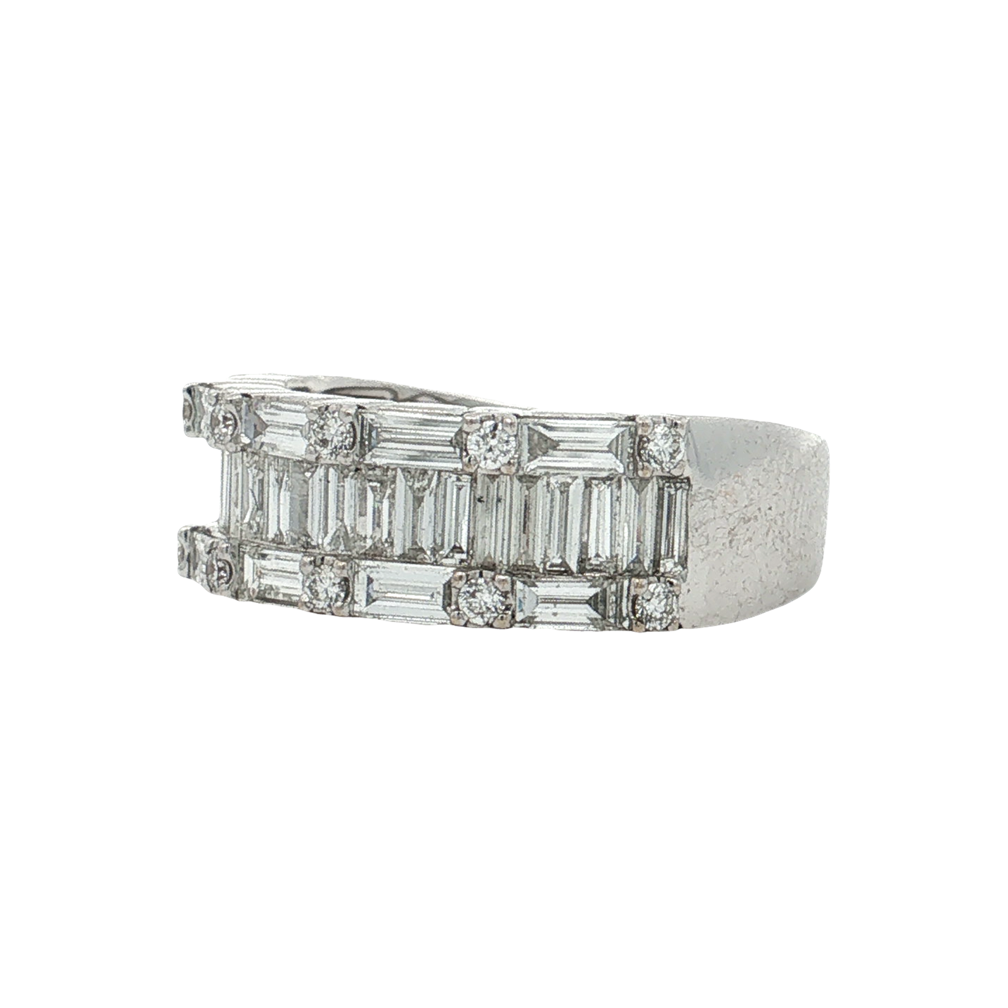 White Gold Diamond Wedding Band