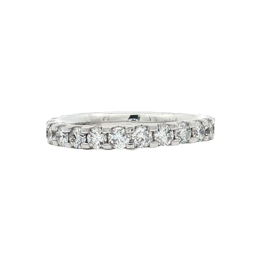 White Gold Diamond 
Eternity Band
