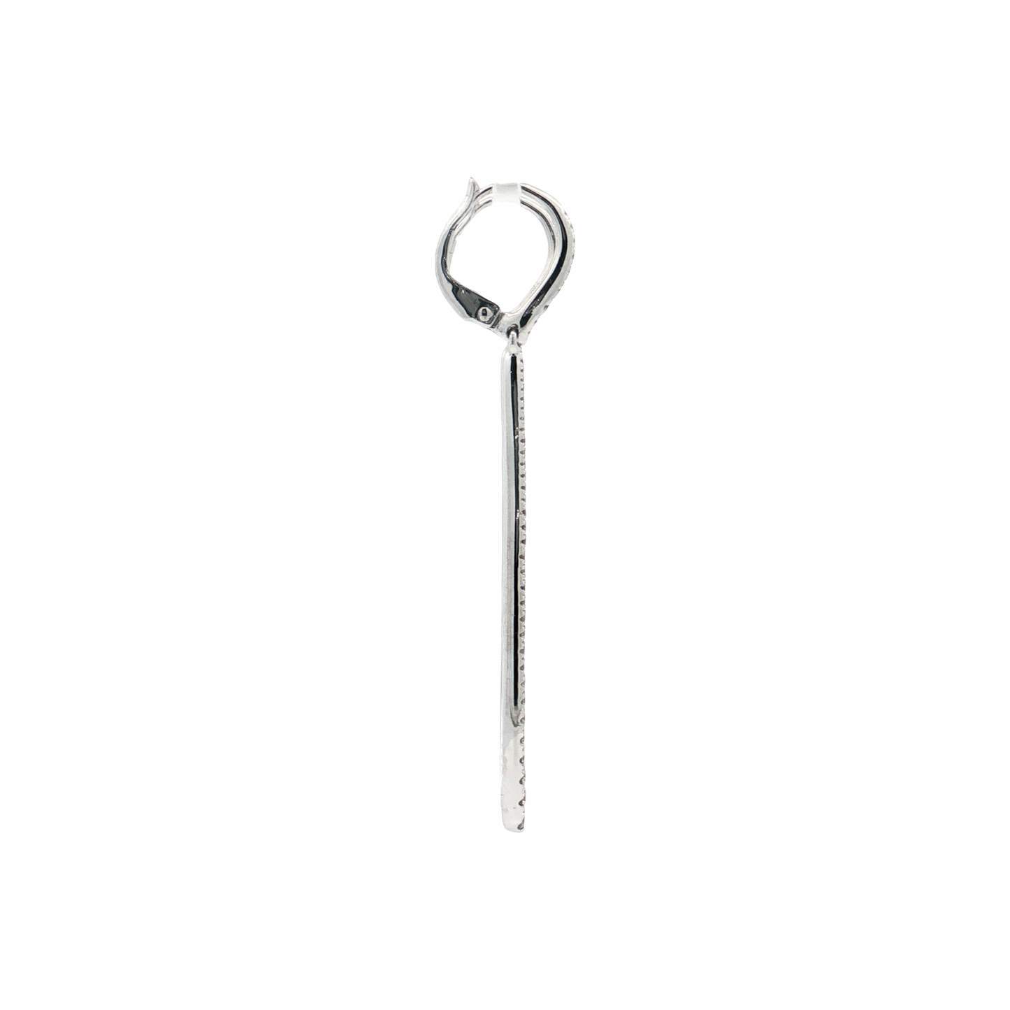 White Gold Diamond Earrings