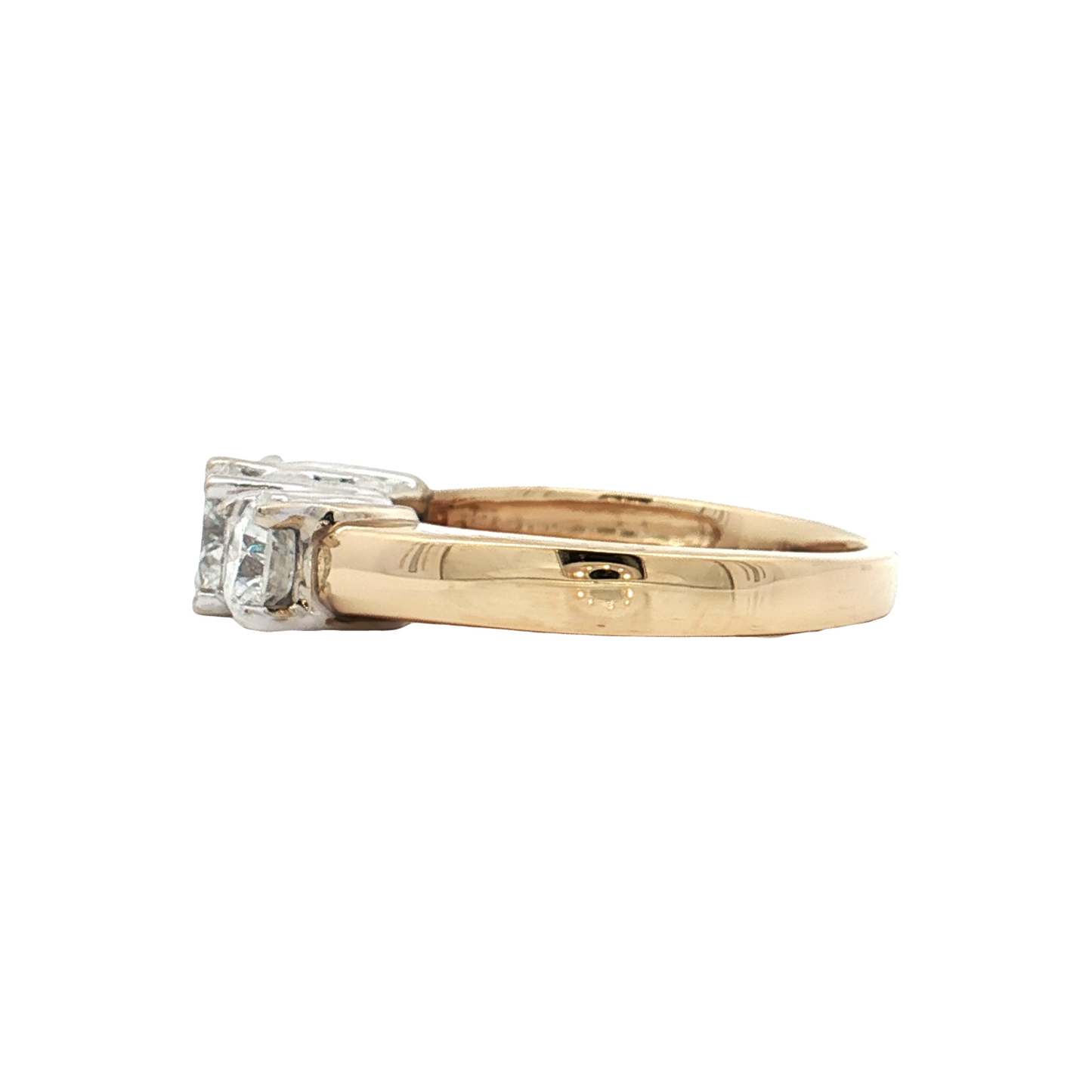 Yellow Gold Diamond Bridal Ring