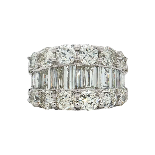 White Gold Diamond Fashion Ring