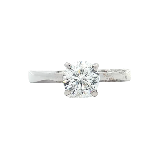 White Gold Diamond Bridal Ring