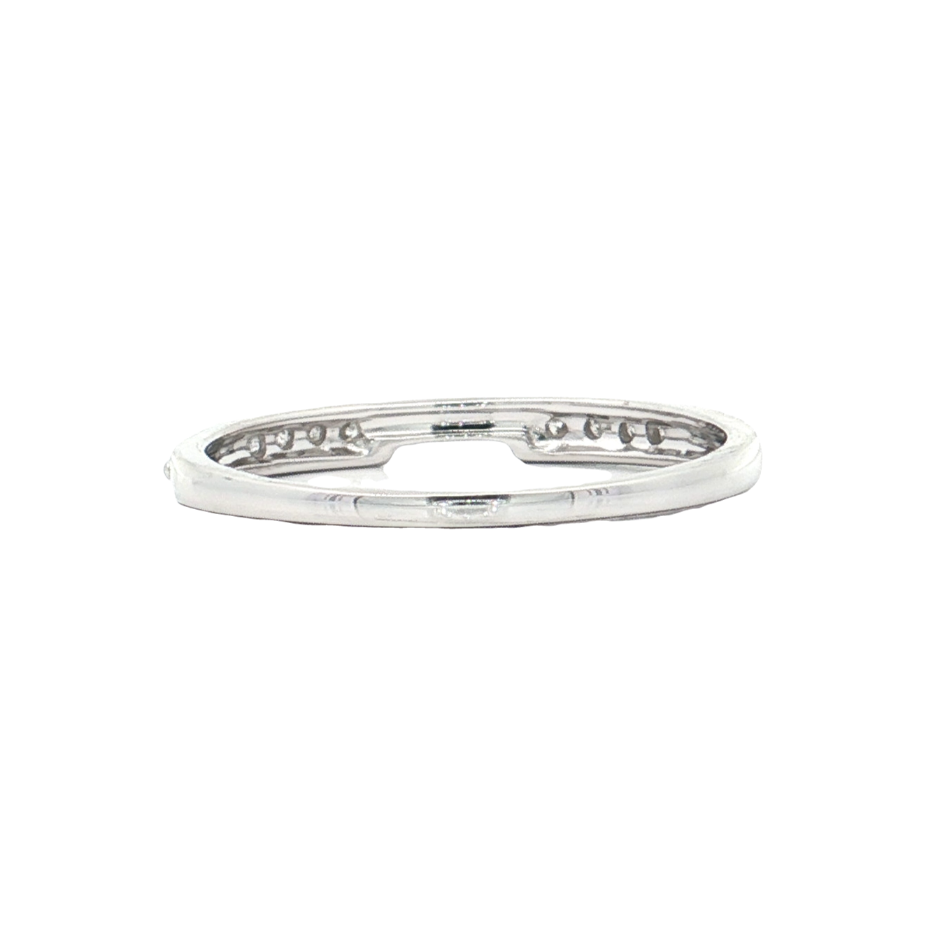 White Gold Diamond Wedding Band